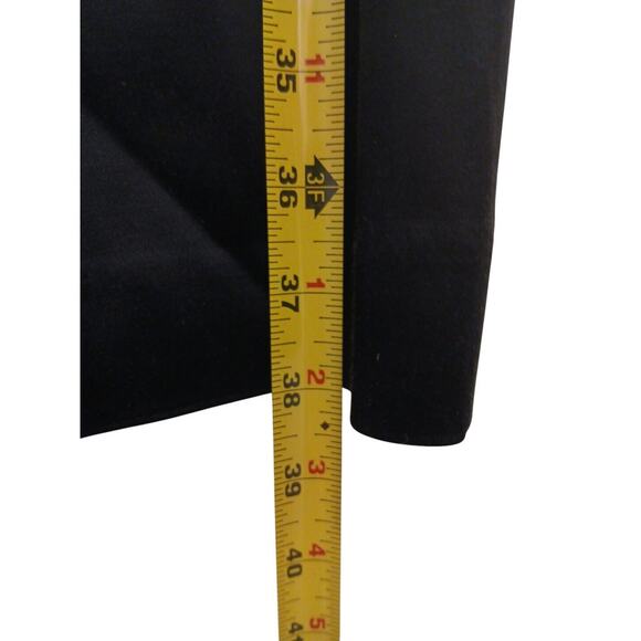 Talbots Satin Cocktail Dress Sz 10 Black Semi Formal Whimsigoth Elegant Party - Picture 15 of 17